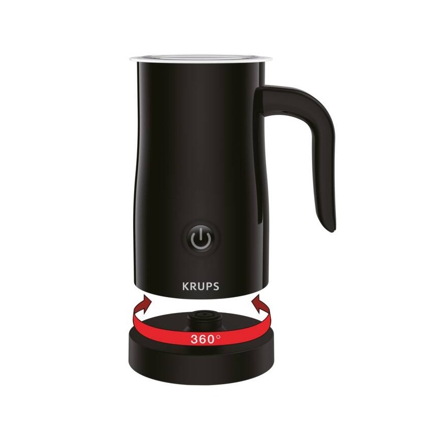 Krups - Espumador de leche 300ml negro