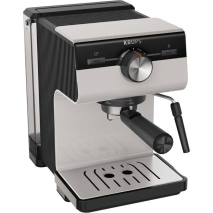 Krups - Máquina de café de palanca para dos tazas AUTHENTIC 1450W/230V gris