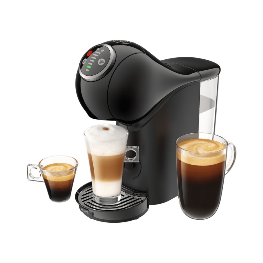 Krups - Máquina de café en cápsulas NESCAFÉ DOLCE GUSTO GENIO S 1500W antracita