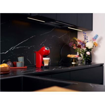 Krups - Máquina de café en cápsulas NESCAFÉ DOLCE GUSTO GENIO S PLUS 1500W rojo