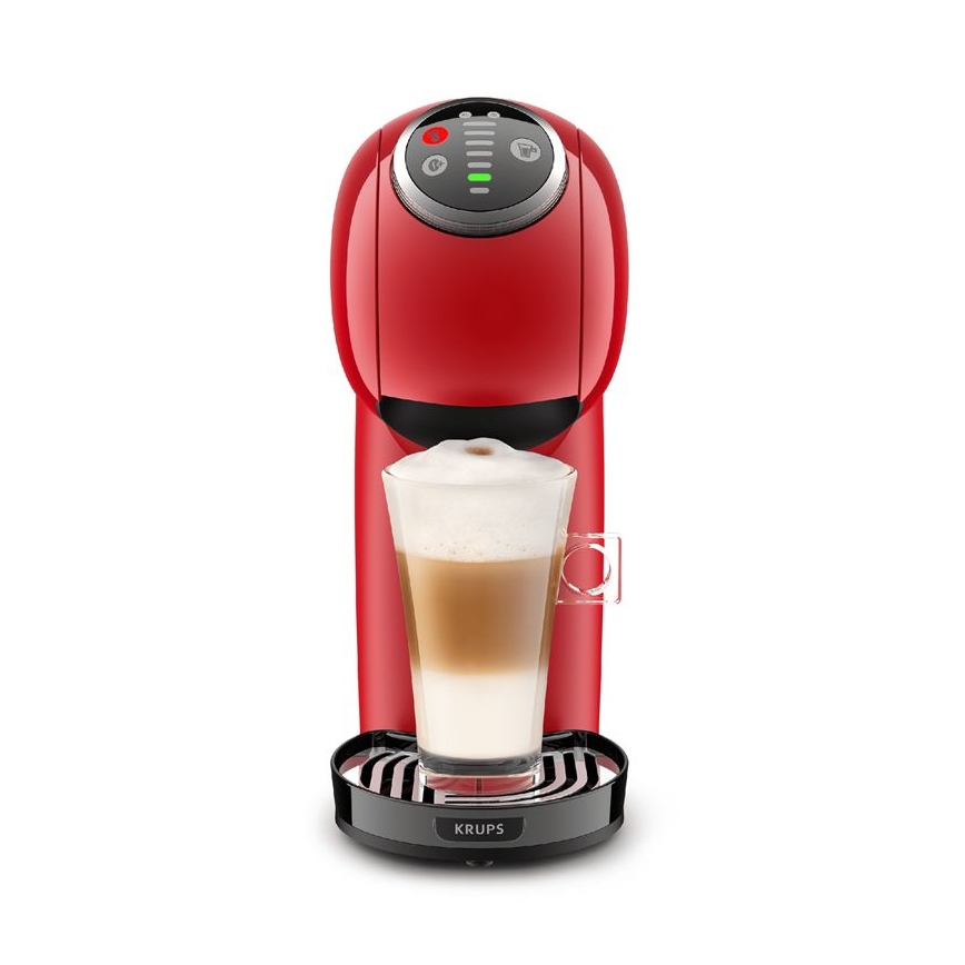 Krups - Máquina de café en cápsulas NESCAFÉ DOLCE GUSTO GENIO S PLUS 1500W rojo