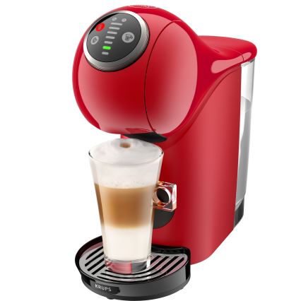 Krups - Máquina de café en cápsulas NESCAFÉ DOLCE GUSTO GENIO S PLUS 1500W rojo