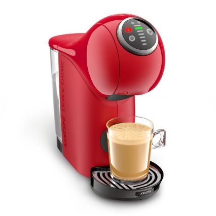Krups - Máquina de café en cápsulas NESCAFÉ DOLCE GUSTO GENIO S PLUS 1500W rojo