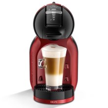 Krups - Máquina de café en cápsulas NESCAFÉ DOLCE GUSTO MINI ME 1500W/230V rojo/negro