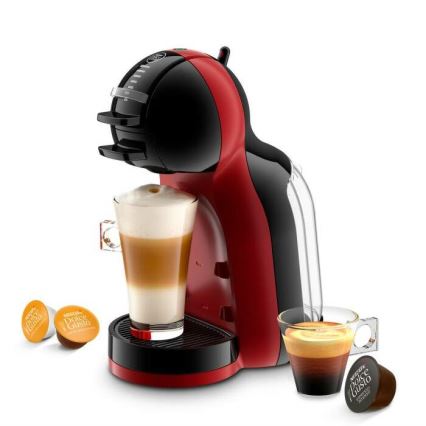 Krups - Máquina de café en cápsulas NESCAFÉ DOLCE GUSTO MINI ME 1500W/230V rojo/negro