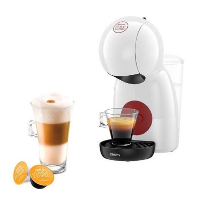 Krups - Máquina de café en cápsulas NESCAFÉ DOLCE GUSTO PICCOLO XS 1600W blanco