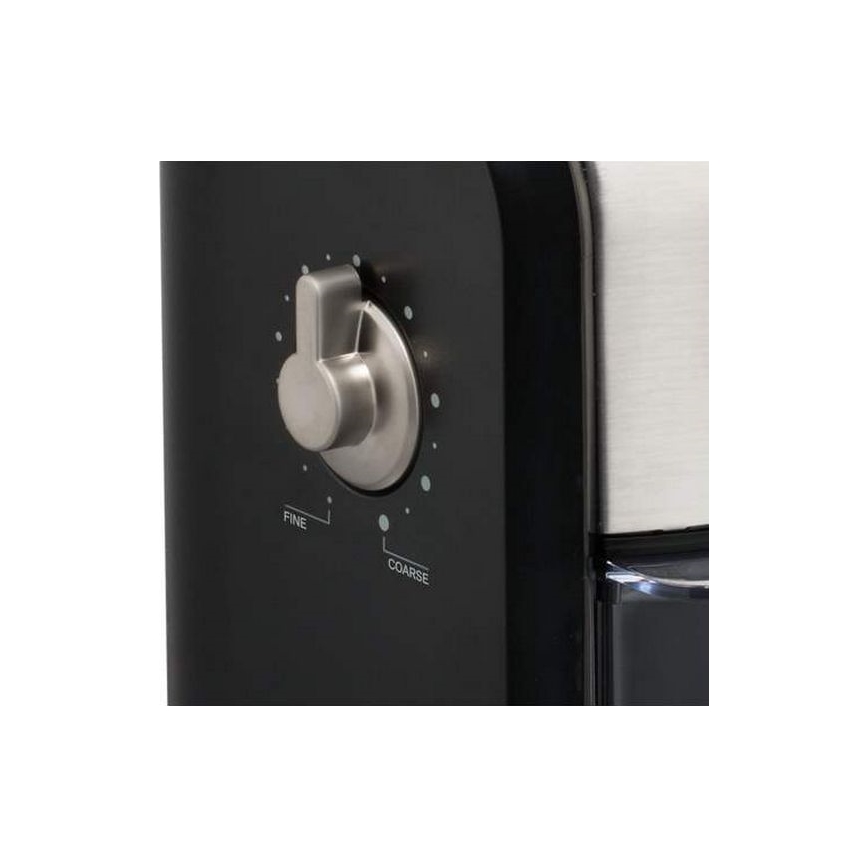 Krups - Molinillo eléctrico de café en grano 110W/230V acero inoxidable/negro