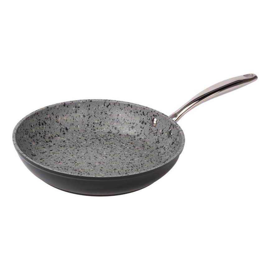 Lamart - Granito pan 26 cm negro/gris/acero inoxidable