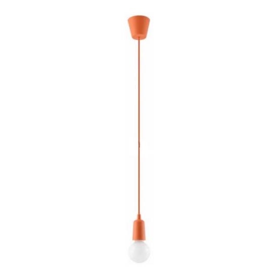 Lámpara Araña DIEGO 1xE27/60W/230V naranja