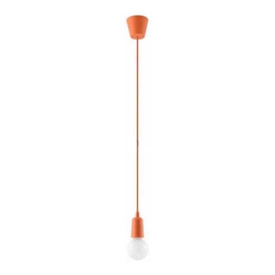 Lámpara Araña DIEGO 1xE27/60W/230V naranja