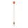 Lámpara Araña DIEGO 1xE27/60W/230V naranja