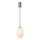Lámpara colgante 1xE14/25W/230V blanco diá. 15 cm