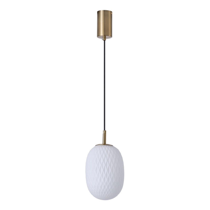 Lámpara colgante 1xE14/25W/230V blanco diá. 15 cm