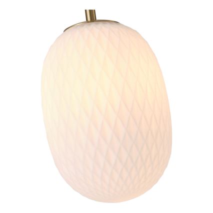 Lámpara colgante 1xE14/25W/230V blanco diá. 15 cm