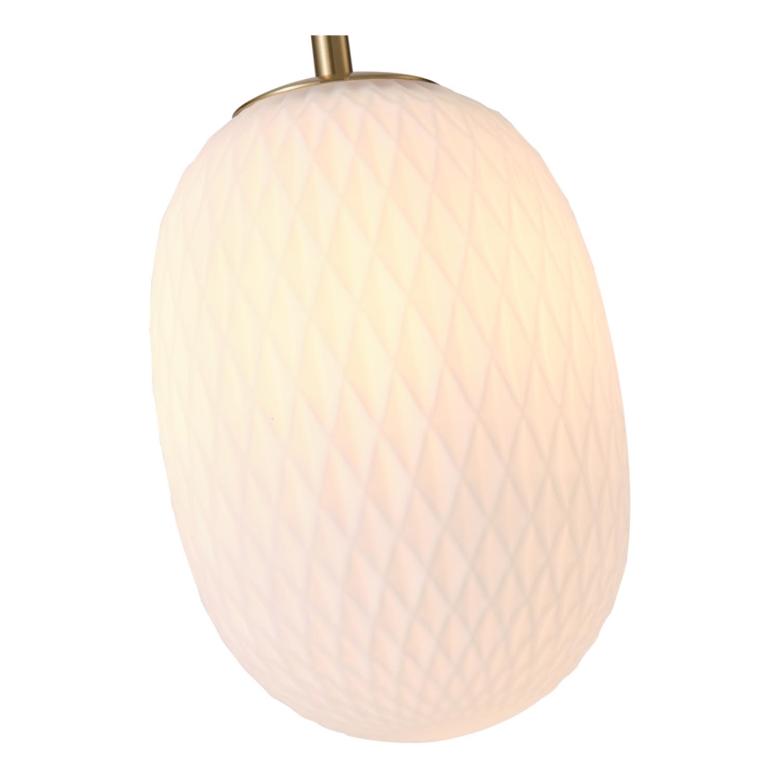 Lámpara colgante 1xE14/25W/230V blanco diá. 15 cm