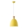 Lámpara colgante 1xE27/15W/230V amarillo diá. 23 cm
