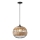 Lámpara colgante 1xE27/15W/230V beige