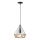Lámpara colgante 1xE27/15W/230V beige