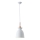 Lámpara colgante 1xE27/15W/230V blanco diá. 19,5 cm