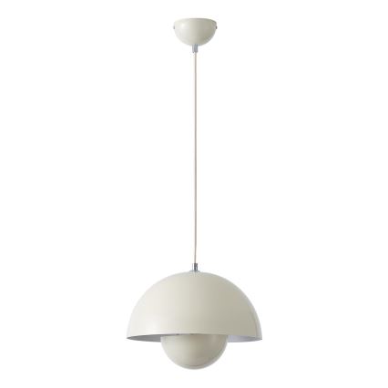 Lámpara colgante 1xE27/15W/230V blanco