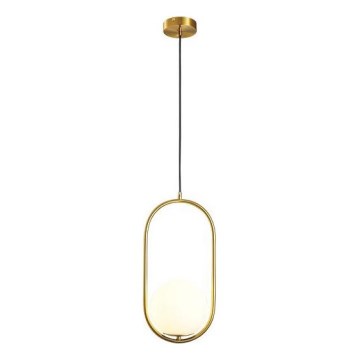 Lámpara colgante 1xE27/15W/230V latón