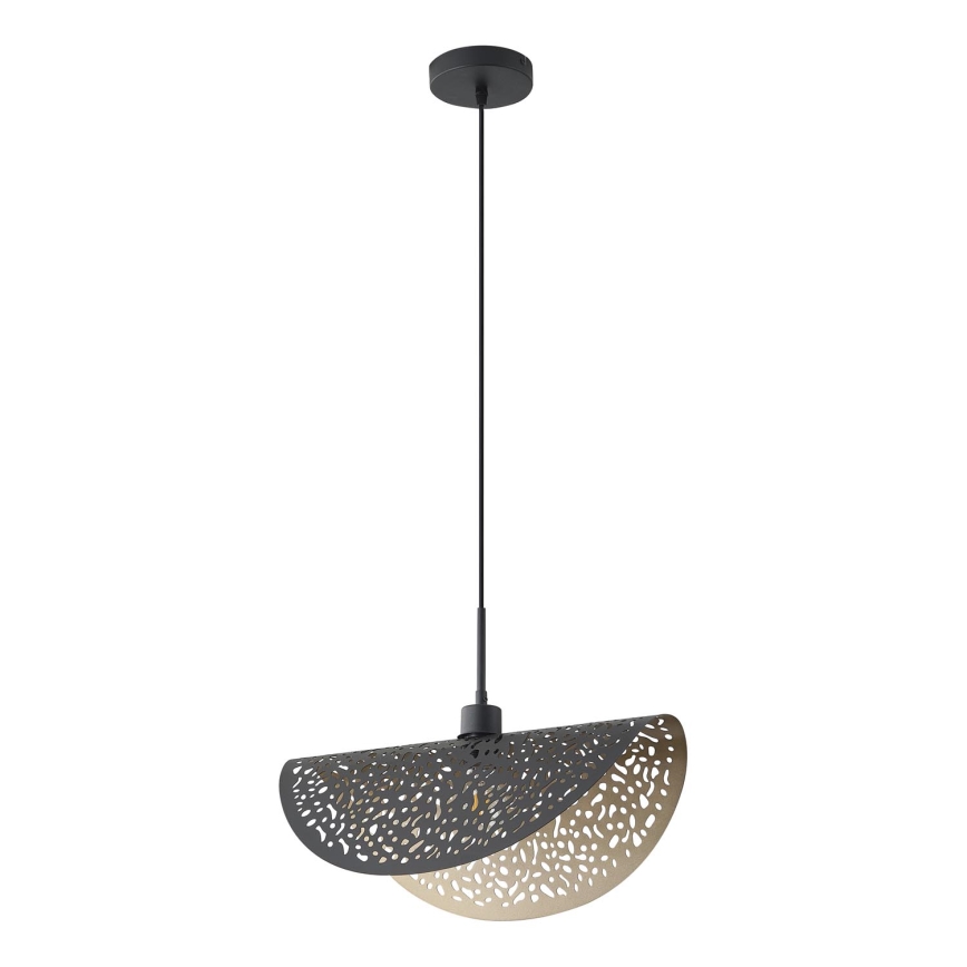 Lámpara colgante 1xE27/15W/230V negro