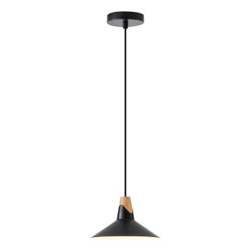 Lámpara colgante 1xE27/15W/230V negro