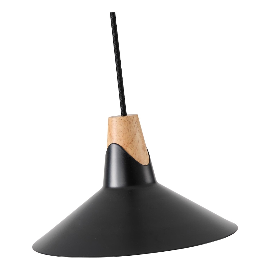 Lámpara colgante 1xE27/15W/230V negro