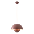Lámpara colgante 1xE27/15W/230V rojo