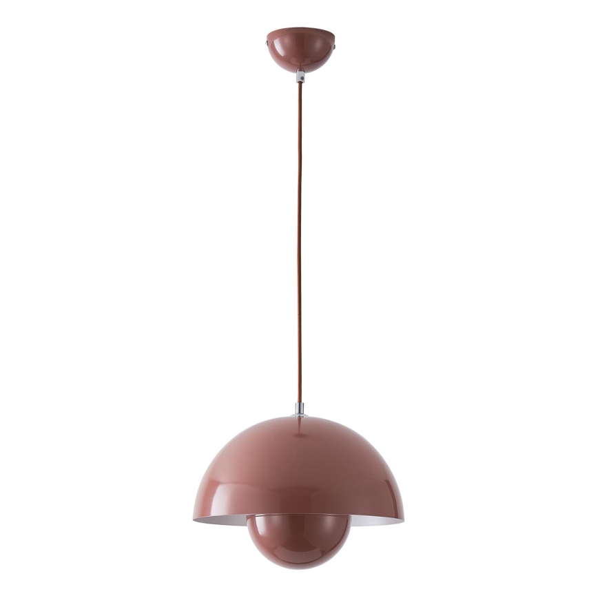 Lámpara colgante 1xE27/15W/230V rojo