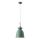 Lámpara colgante 1xE27/15W/230V verde diá. 19,5 cm