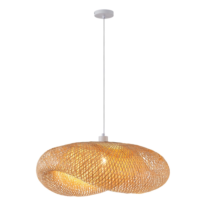 Lámpara colgante 1xE27/40W/230V bambú