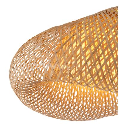 Lámpara colgante 1xE27/40W/230V bambú