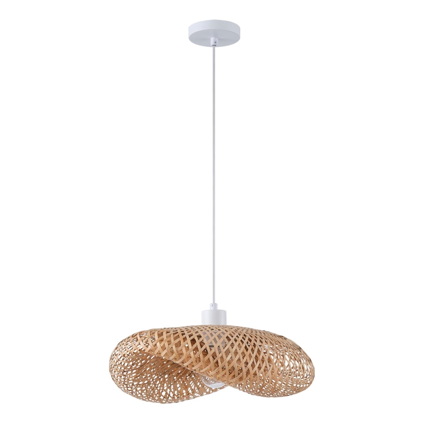 Lámpara colgante 1xE27/40W/230V bambú