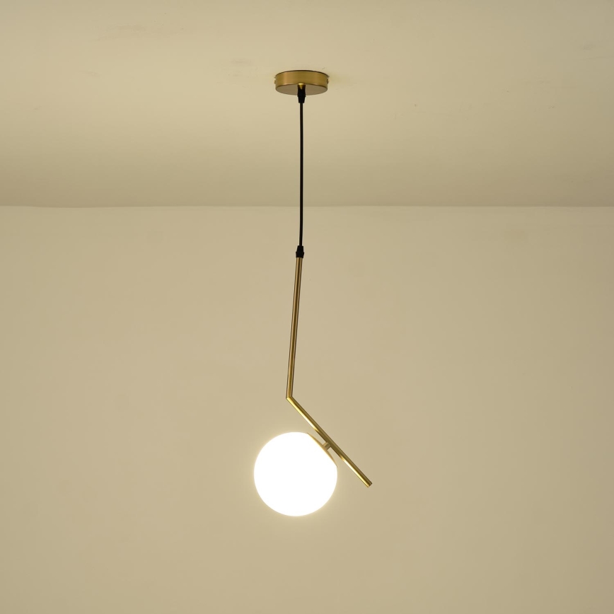 Lámpara colgante 1xE27/40W/230V latón