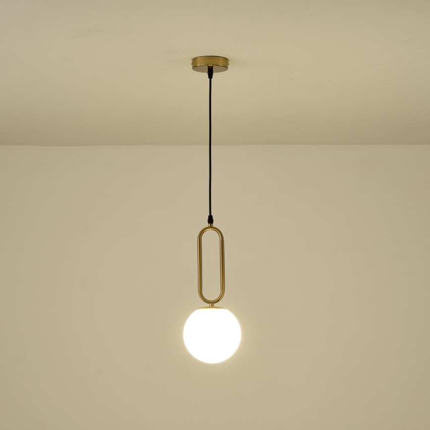 Lámpara colgante 1xE27/40W/230V latón