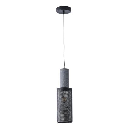 Lámpara colgante 1xE27/40W/230V negro