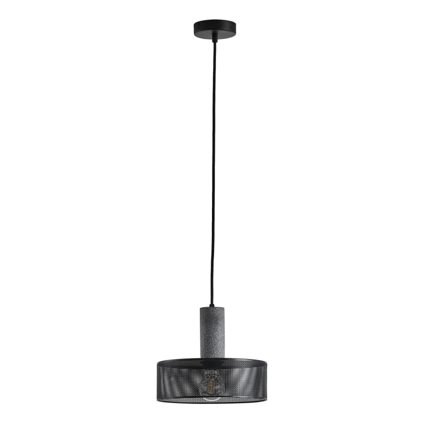 Lámpara colgante 1xE27/40W/230V negro