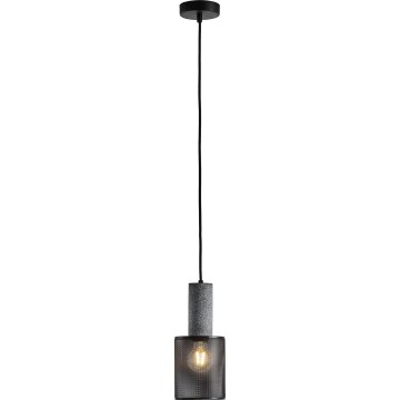 Lámpara colgante 1xE27/40W/230V negro