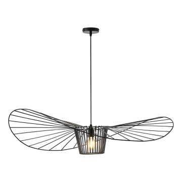 Lámpara colgante 1xE27/40W/230V negro