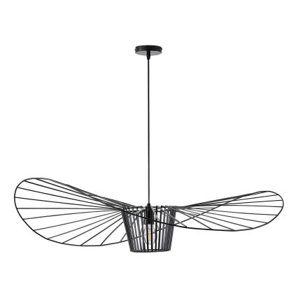 Lámpara colgante 1xE27/40W/230V negro