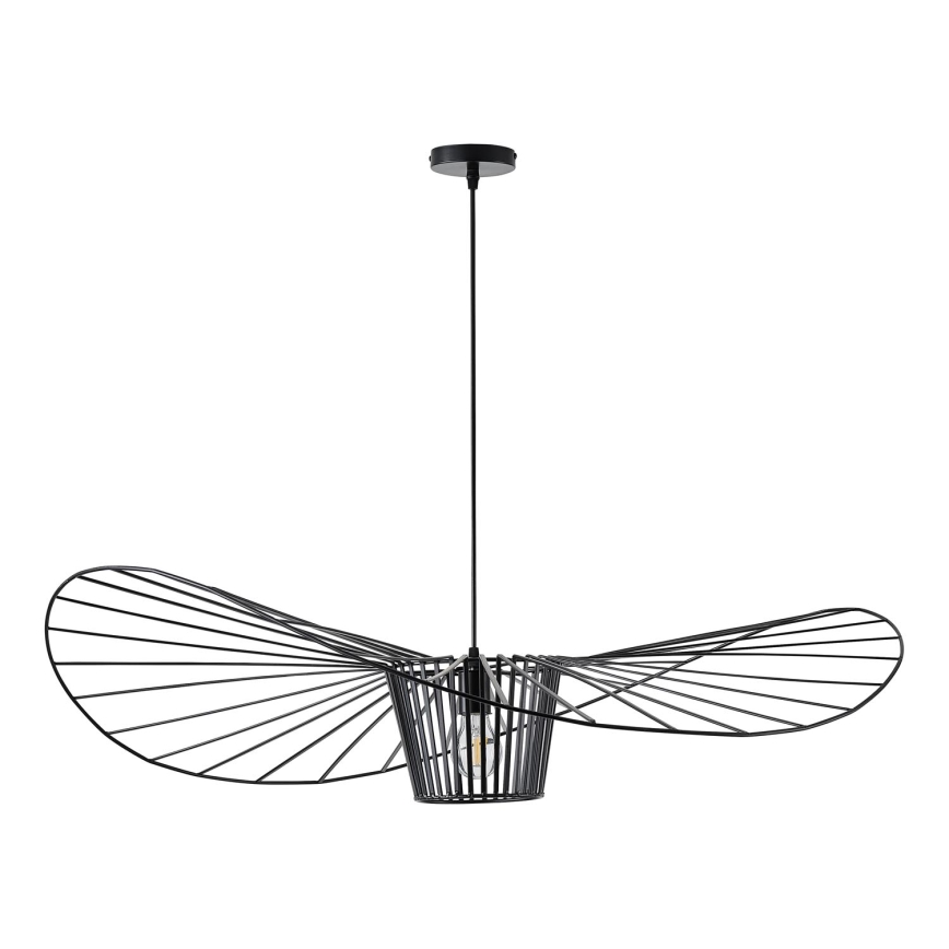 Lámpara colgante 1xE27/40W/230V negro