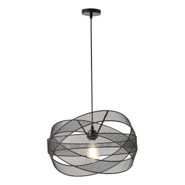 Lámpara colgante 1xE27/40W/230V negro