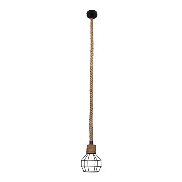 Lámpara colgante 1xE27/60W/230V diá. 15 cm