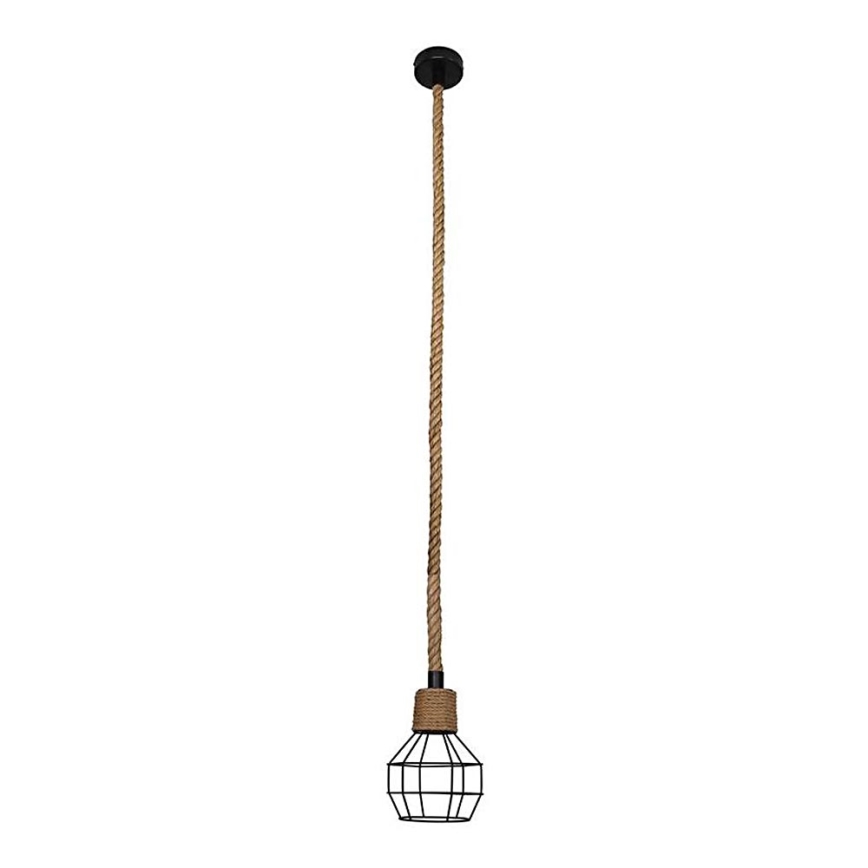 Lámpara colgante 1xE27/60W/230V diá. 15 cm