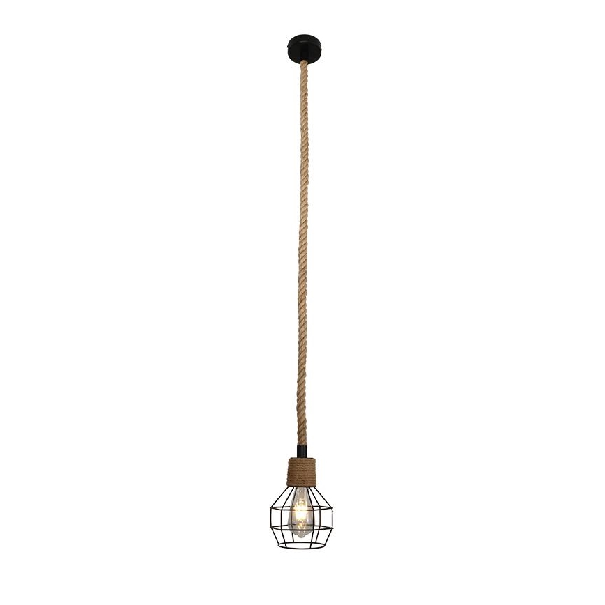 Lámpara colgante 1xE27/60W/230V diá. 15 cm