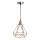 Lámpara colgante 1xE27/60W/230V diá. 22 cm cobre