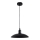 Lámpara colgante 1xE27/60W/230V diá. 29 cm negro