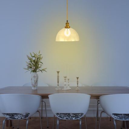 Lámpara colgante 1xE27/60W/230V diá. 30 cm