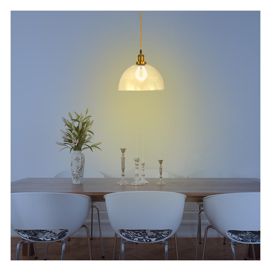 Lámpara colgante 1xE27/60W/230V diá. 30 cm